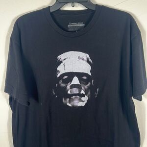 🔥🔥 FRANKENSTEIN Designed By Humans - Scary Halloween Horror Tee - Sz XL - EUC